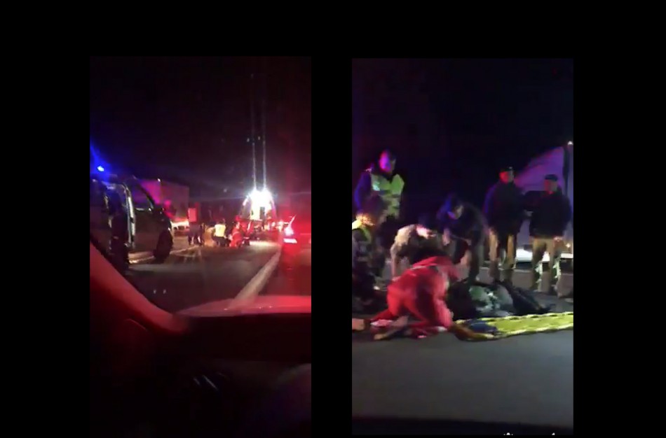 Jonava - Kaunas kelyje nelaimė: partrenktas vyriškis