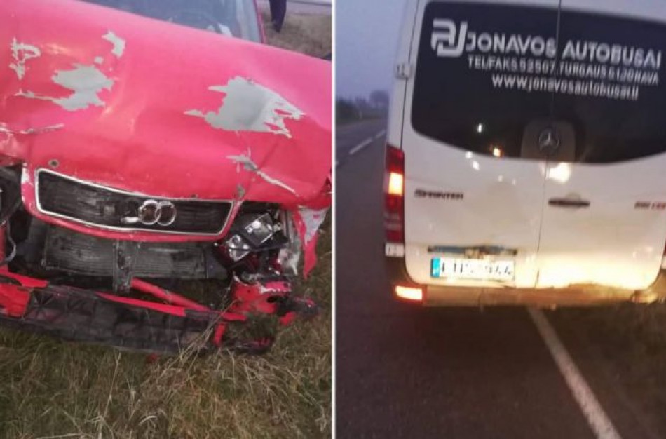 Jonavos rajone įvykusią avariją gaubia ne vienas klausimas: ją sukėlęs vairuotojas vis dar nustatinėjamas