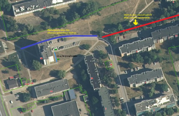 Seniūnija turi džiugių naujienų Kosmonautų gatvės gyventojams: planuoja plėsti apšvietimo tinklą