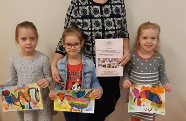 Piešinių konkurse ,,Mažųjų kūrėjų“ grupės ugdytiniams nusišypsojo sėkmė