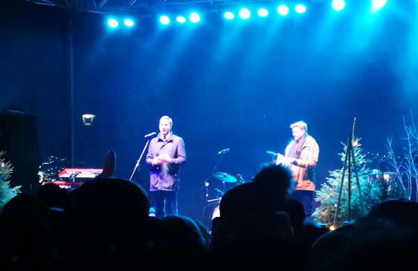 Įžiebta miesto puošmena – Kalėdų eglė