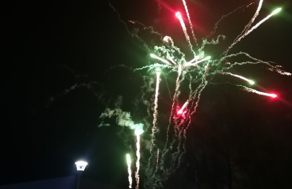 Įžiebta miesto puošmena – Kalėdų eglė