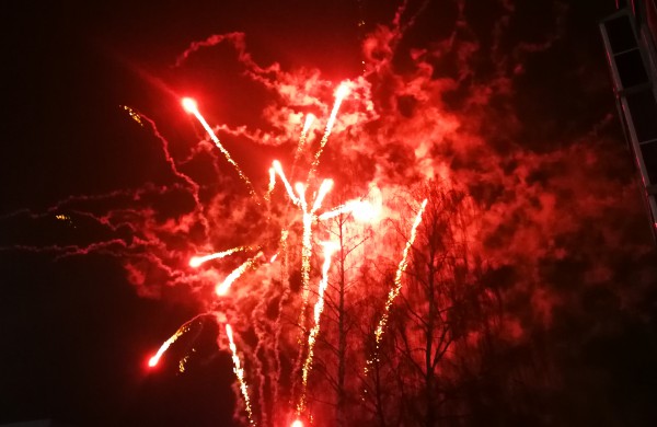 Įžiebta miesto puošmena – Kalėdų eglė