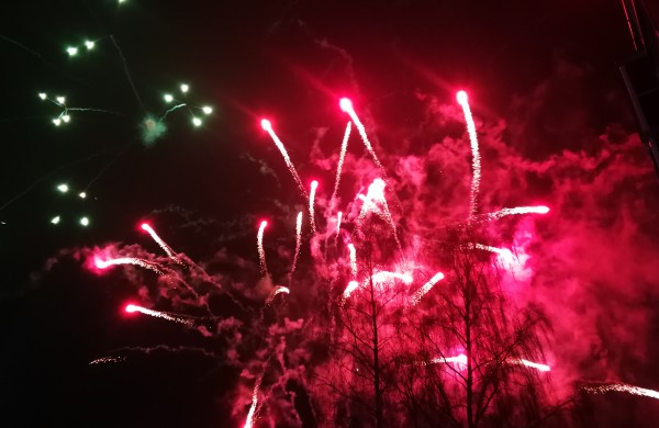 Įžiebta miesto puošmena – Kalėdų eglė