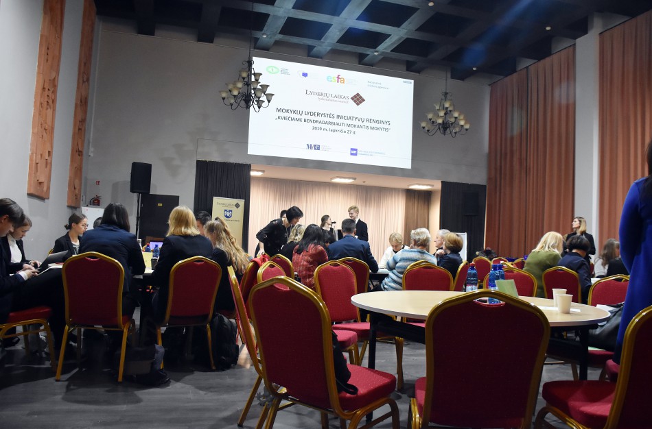 Jonavoje ,,pasnigo" nacionalinio projekto ,,Lyderių laikas 3" renginiais