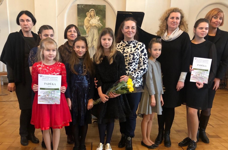 Tarp 500 jaunųjų „maratonininkų“ – ir Jonavos pianistės