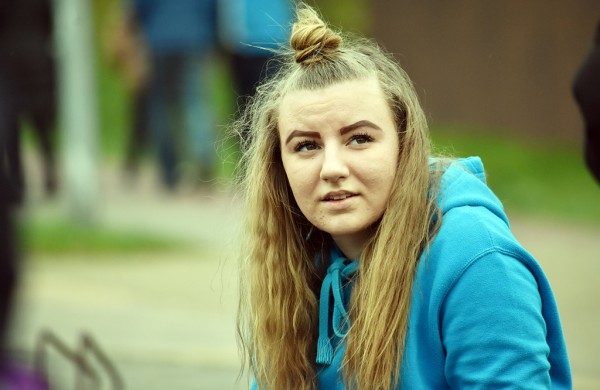 Tradiciniame žiemos bėgime apie septynias dešimtis entuziastų