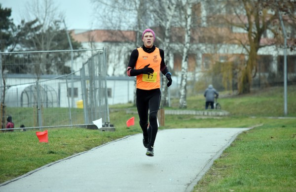 Tradiciniame žiemos bėgime apie septynias dešimtis entuziastų