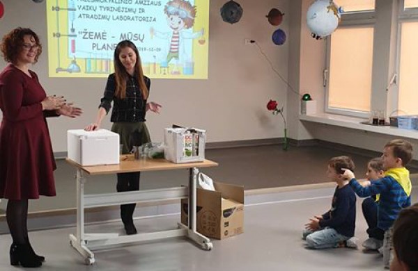 Į Jonavos vaikų lopšelį - darželį „Bitutė“ susirinko smalsieji tyrėjai ir atradėjai