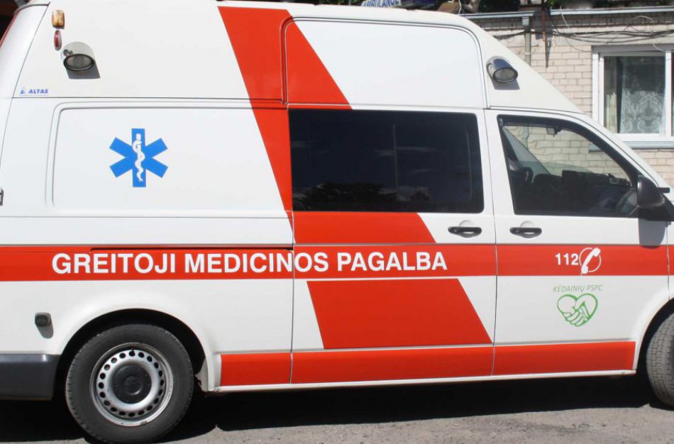 Jonavoje partrenktas vyriškis pristatytas į ligoninę
