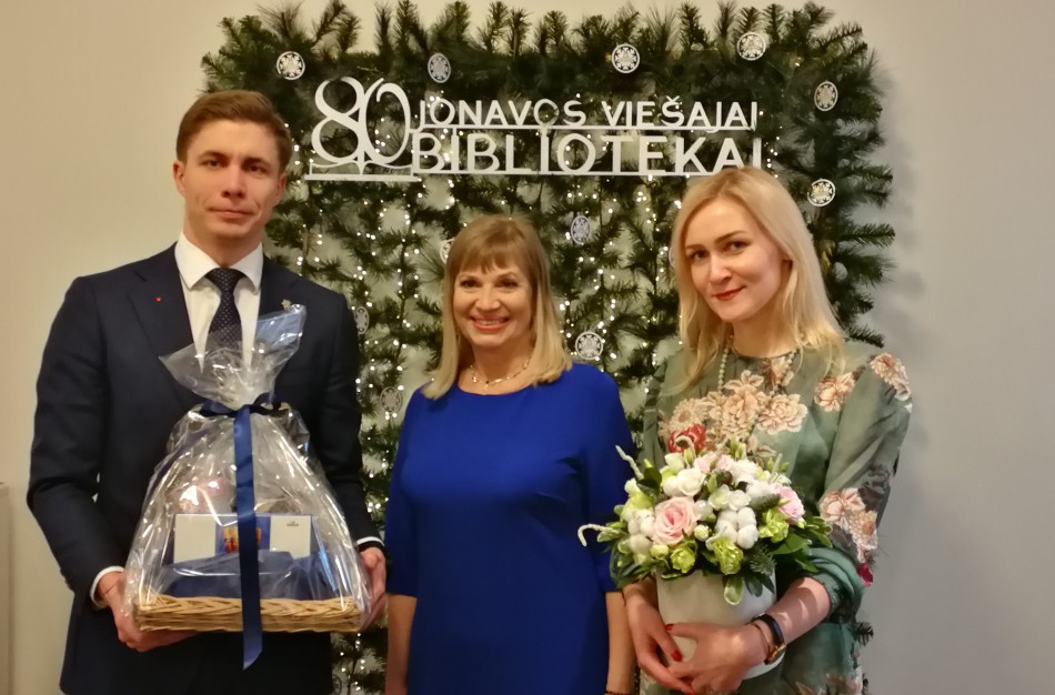 Paminėtas 80 –asis Jonavos viešosios bibliotekos jubiliejus