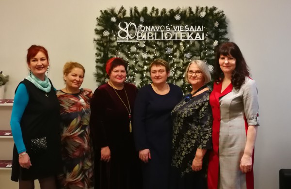 Paminėtas 80 –asis Jonavos viešosios bibliotekos jubiliejus