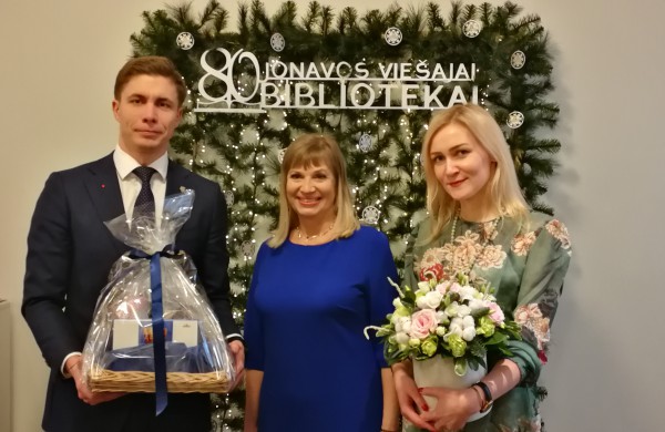 Paminėtas 80 –asis Jonavos viešosios bibliotekos jubiliejus