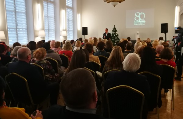 Paminėtas 80 –asis Jonavos viešosios bibliotekos jubiliejus