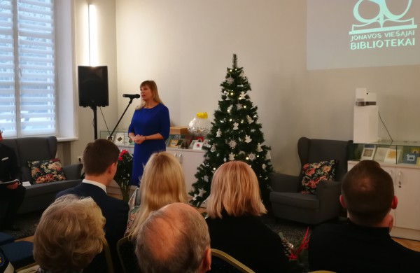 Paminėtas 80 –asis Jonavos viešosios bibliotekos jubiliejus