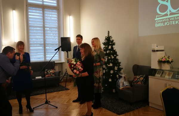 Paminėtas 80 –asis Jonavos viešosios bibliotekos jubiliejus