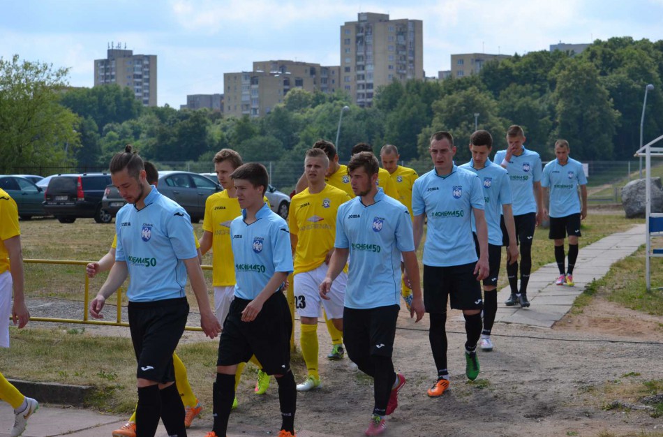 Dėl traumų ir kortelių byranti „Lietava“ sutriuškino Palangos komandą