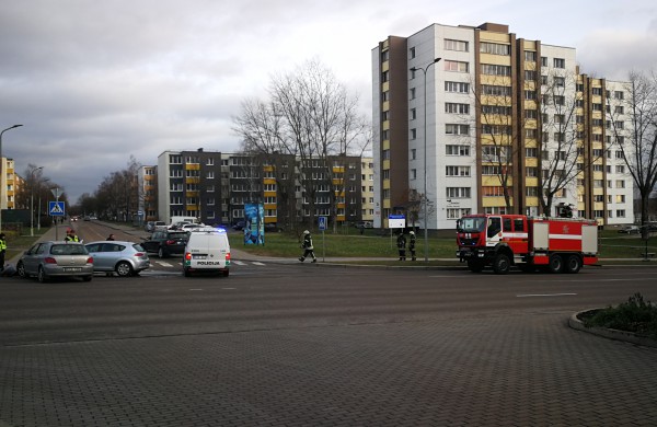 Avarija Kosmonautų ir Žeimių gatvių sankryžoje
