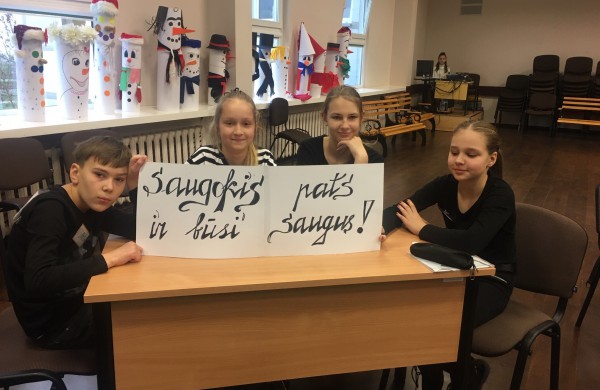 Jonavos Justino Vareikio progimnazijoje vyko saugaus eismo viktorina