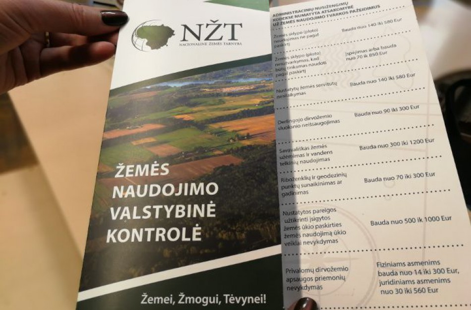 NŽT: laiku pašalinti pažeidimai padės išvengti administracinės atsakomybės