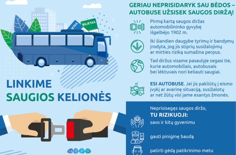 LTSA primena, jog keliauti galima ir reikia saugiai