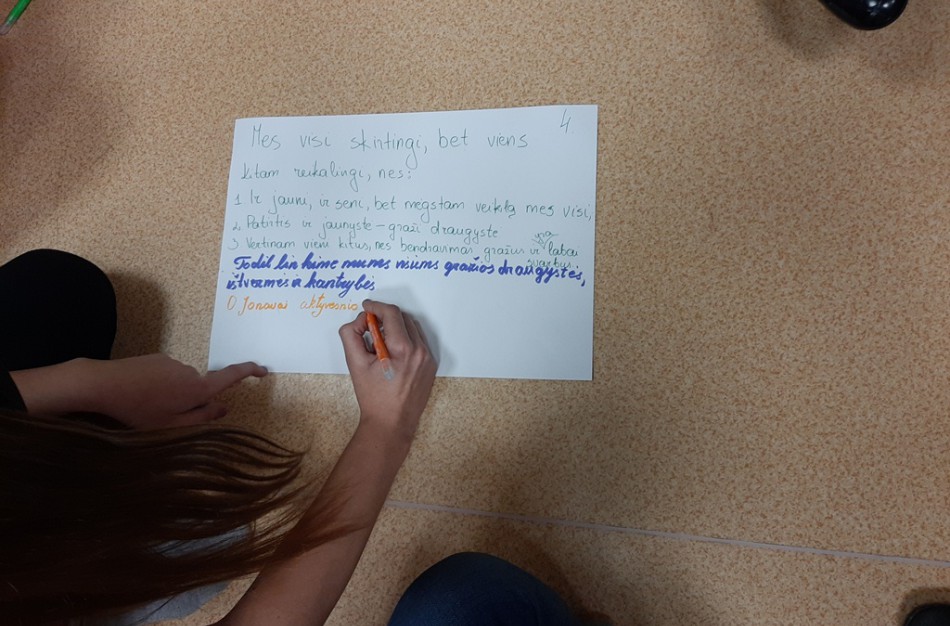 VLC: įgyvendinto projekto „Mes visi įdomūs ir reikalingi“ dėka draugausime dar stipriau