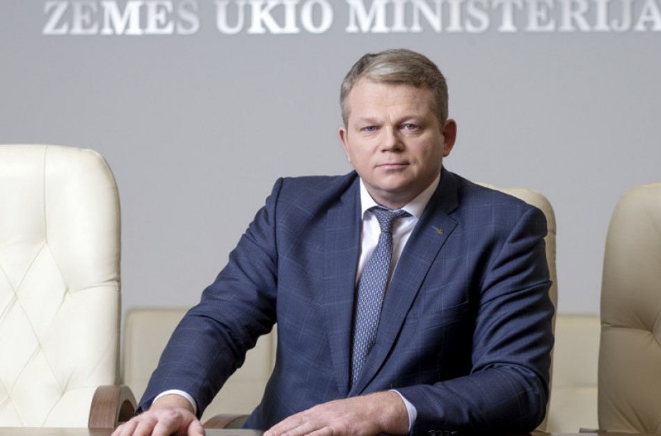 Žemės ūkio ministras A.Palionis: džiaugiuosi visų pastangomis rasti bendrą kalbą