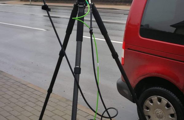 Ilgai laukti nereikėjo: Jonavoje - mobilus greičio matuoklis