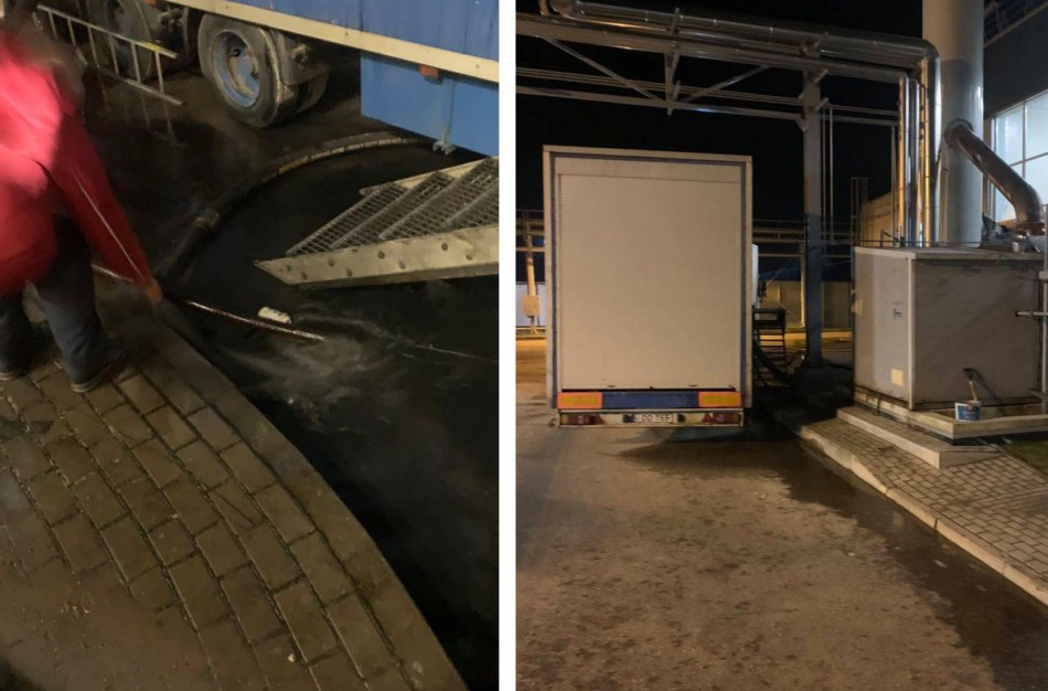 Gauti bendrovių „NAPC“ ir „JUMPS“ vandens mėginių tyrimai dėl naftos produktų išleidimo