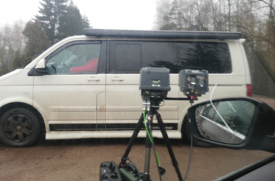 Pareigūnai įspėja: net ir užstatytas mobilus greičio matuoklis geba fiksuoti pažeidimus