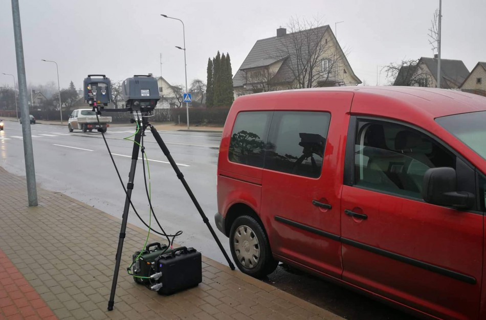 ,,Trikojis“ – vėl Jonavos keliuose: kiek pažeidėjų jis užfiksavo pirmąją dieną?