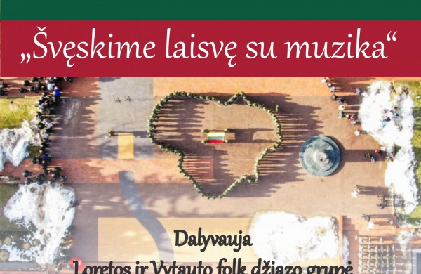 Vasario 16-osios koncerte – lietuvių liaudies ir džiazo muzikos sintezė