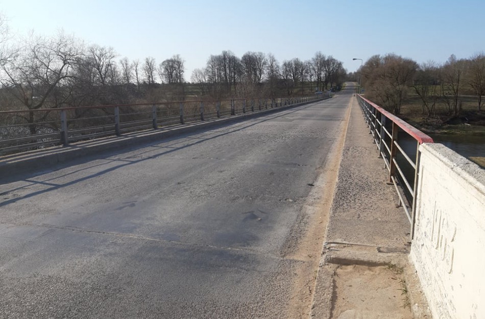 Tilto per Šventosios upę Upninkuose remonto darbai sustabdyti laikinai