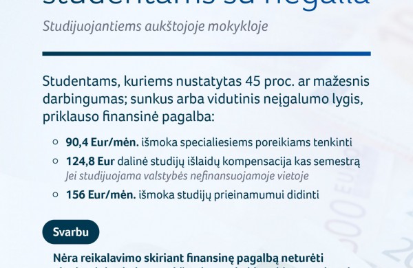 Visos naujovės – vienoje vietoje: kas 2020 metais keičiasi neįgaliesiems
