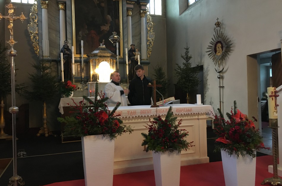 Kelionė po įprastai nematomus Jonavos Šv. apaštalo Jokūbo bažnyčios kampelius