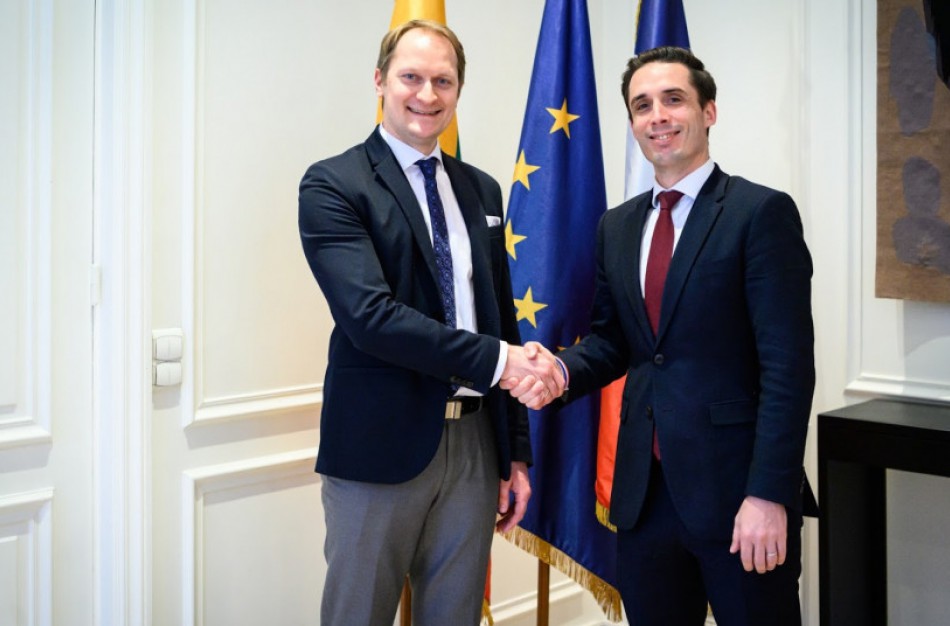 Lietuva siekia užsitikrinti Prancūzijos paramą projekto „Rail Baltica“ finansavimui