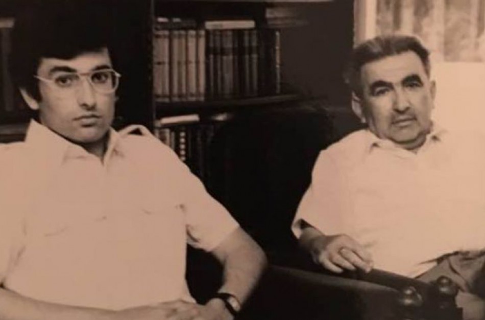 Tiesa gydo: rašytoją G. Kanovičių kalbina sūnus Sergejus