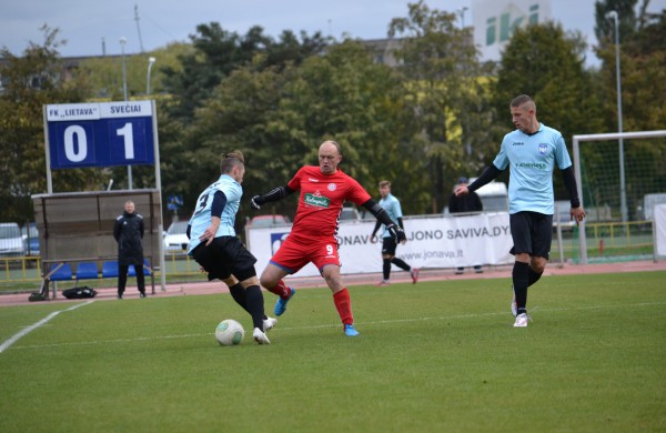 Nei vieno keitimo neatlikusi „Lietava“ triumfavo prieš „Panevėžį“