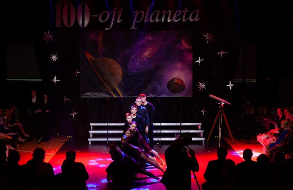 Šimtadienio šventė vyko Kosmose