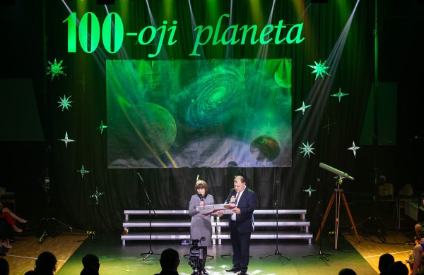 Šimtadienio šventė vyko Kosmose