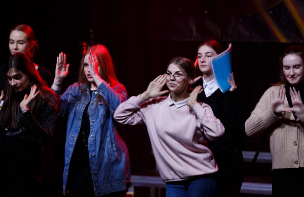 Šimtadienio šventė vyko Kosmose