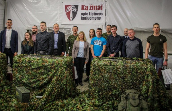 Kviečiame dalyvauti konkurse „Ką žinai apie Lietuvos kariuomenę“