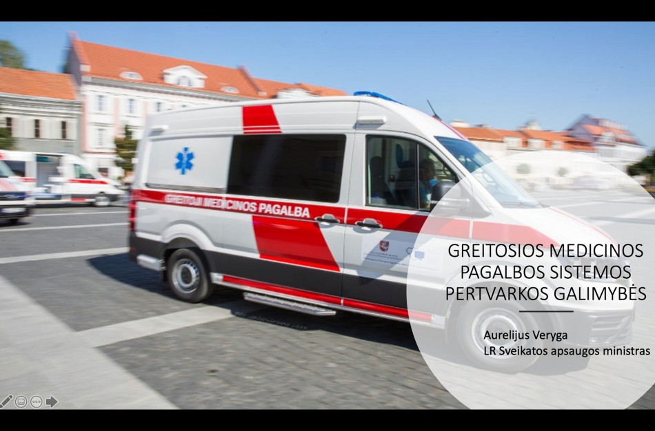 Ministras A. Veryga siūlo, kaip pagerinti GMP sistemą visoje Lietuvoje