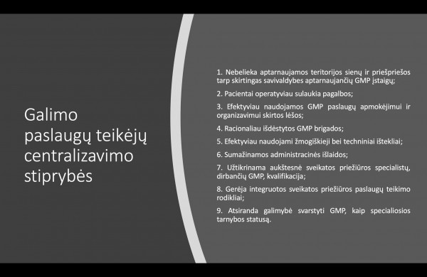 Ministras A. Veryga siūlo, kaip pagerinti GMP sistemą visoje Lietuvoje
