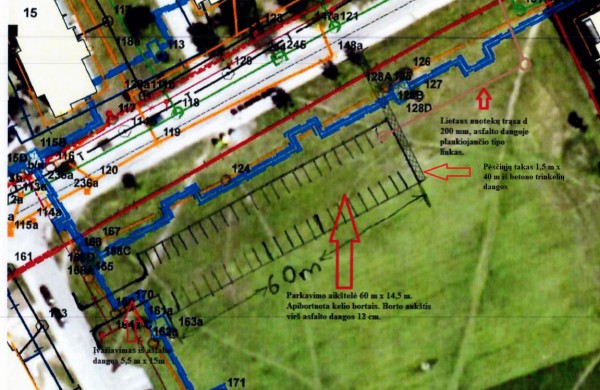 Naujos automobilių aikštelės statybos darbus ketinama baigti per du mėnesius 