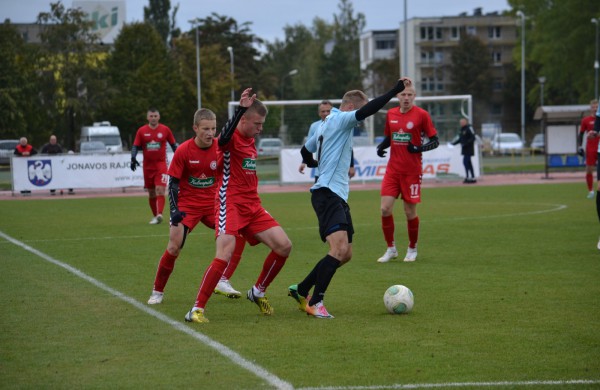 Nei vieno keitimo neatlikusi „Lietava“ triumfavo prieš „Panevėžį“