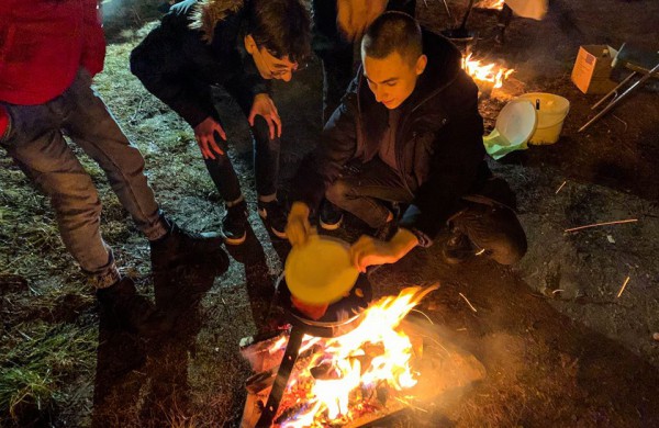 Užgavėnių balaganas Jonavoje išvaikė žiemą ir liūdesį