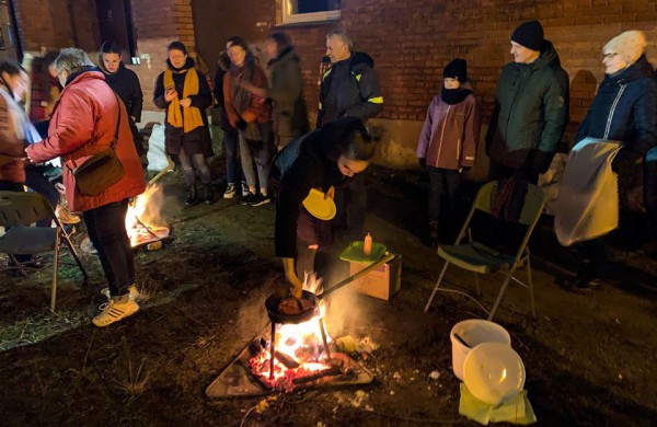 Užgavėnių balaganas Jonavoje išvaikė žiemą ir liūdesį