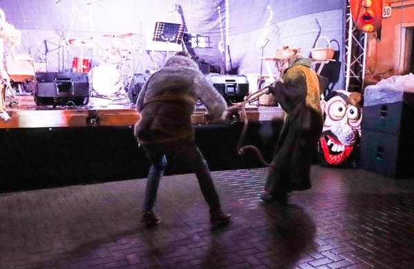 Užgavėnių balaganas Jonavoje išvaikė žiemą ir liūdesį