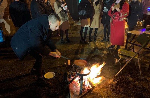 Užgavėnių balaganas Jonavoje išvaikė žiemą ir liūdesį